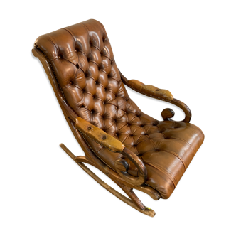 Rocking chair style chesterfield