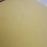Pouf with canvas patterns