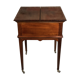 Table de bar anglais en acajou Mapple & Co