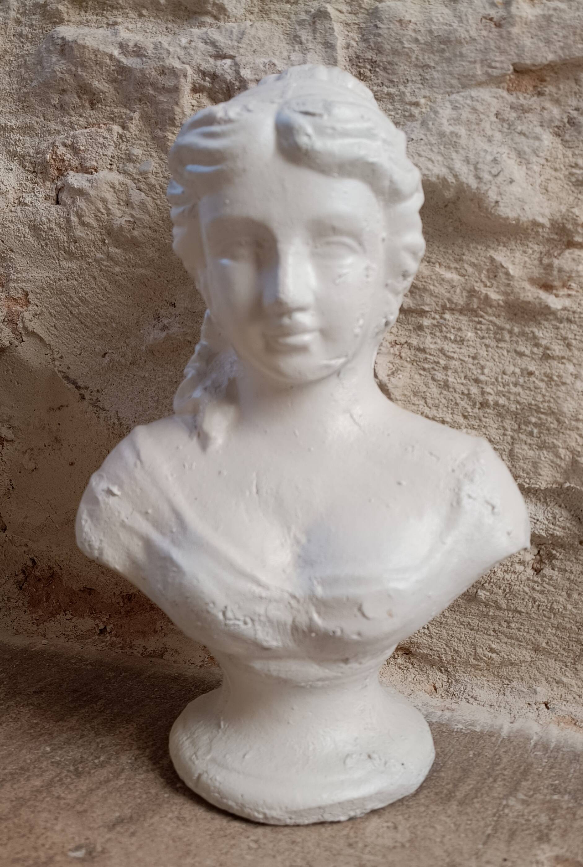 Bust of a young woman