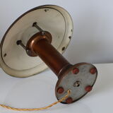 Copper mushroom lamp circa 1940