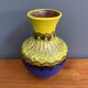 Yellow and Blue vase by Carstens Tönnieshof 1960s WGP