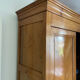 Old doweled wooden cabinet