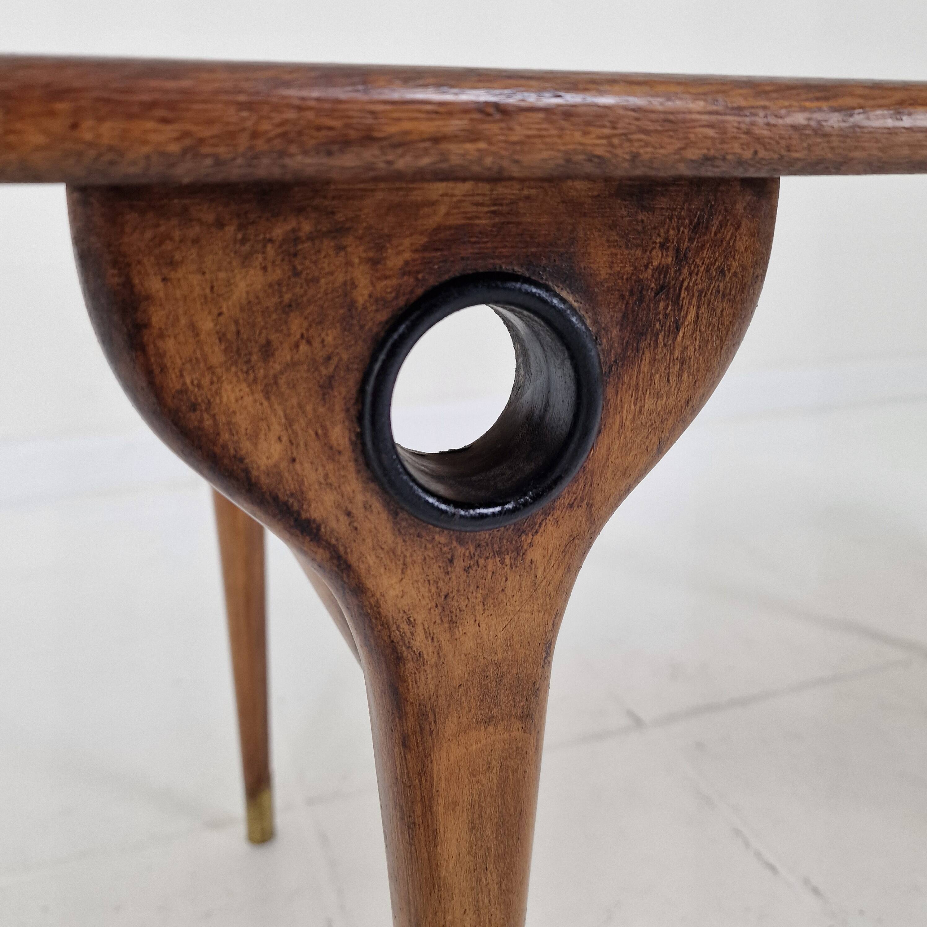 Table basse ou d'appoint rectangulaire italienne des années 1960