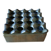 Ultima ashtray, solid brass, Sweden 1970