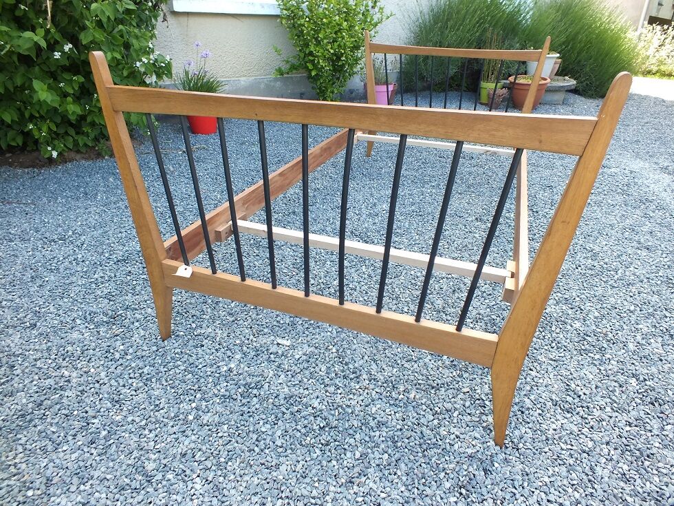 Bar bed 1 person years 60 Scandinavian style