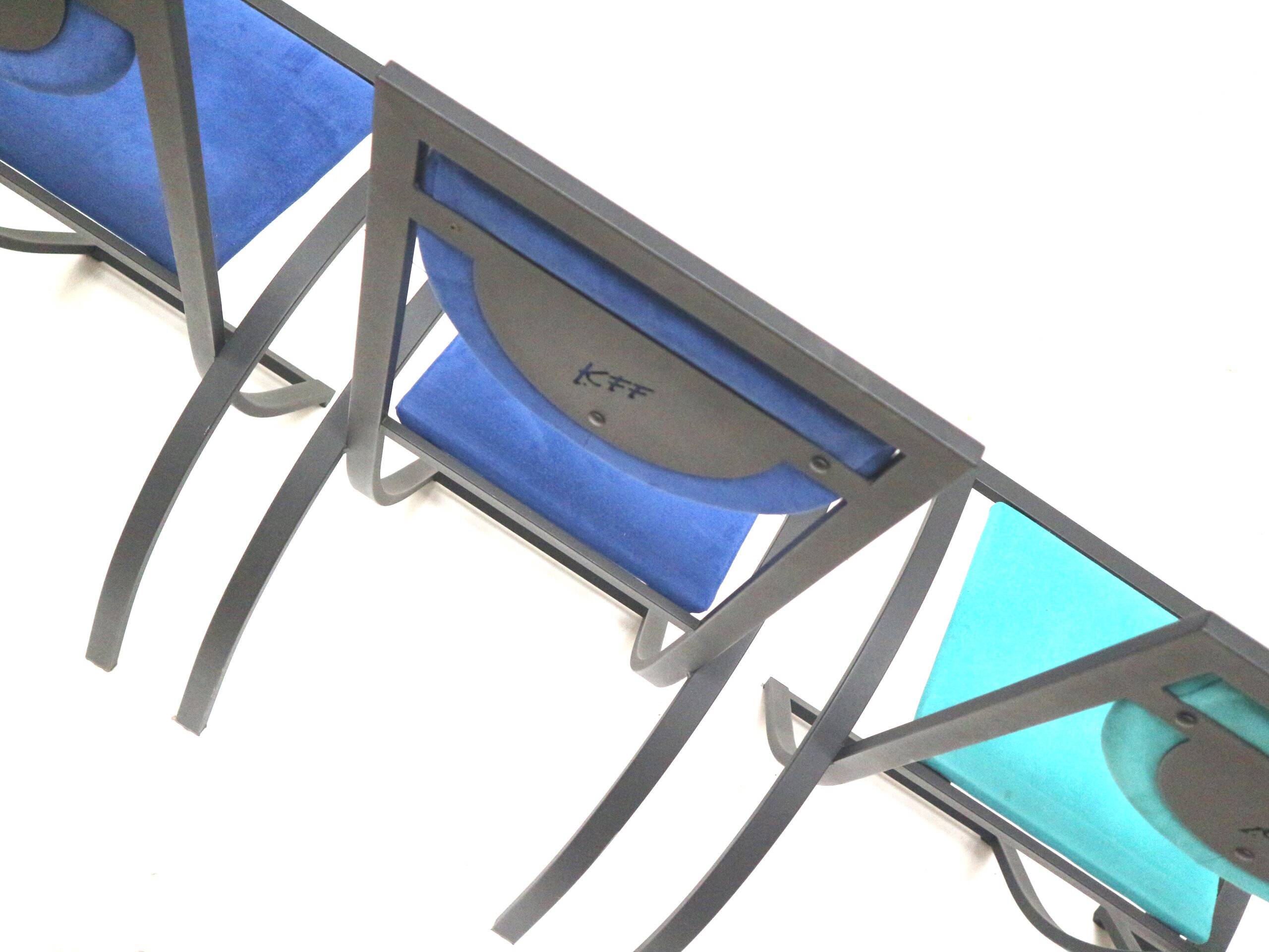 Ensemble de 6 chaises à manger par Karl Friedrich Förster pour KFF Design
