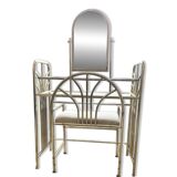 Coiffeuse + fauteuil, années 70