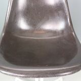 Charles & Ray Eames Set of 4 Off Black"La Fonda" Chairs for Herman Miller, 1960