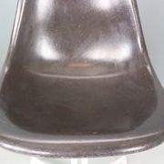 Charles & Ray Eames Set of 4 Off Black"La Fonda" Chairs for Herman Miller, 1960