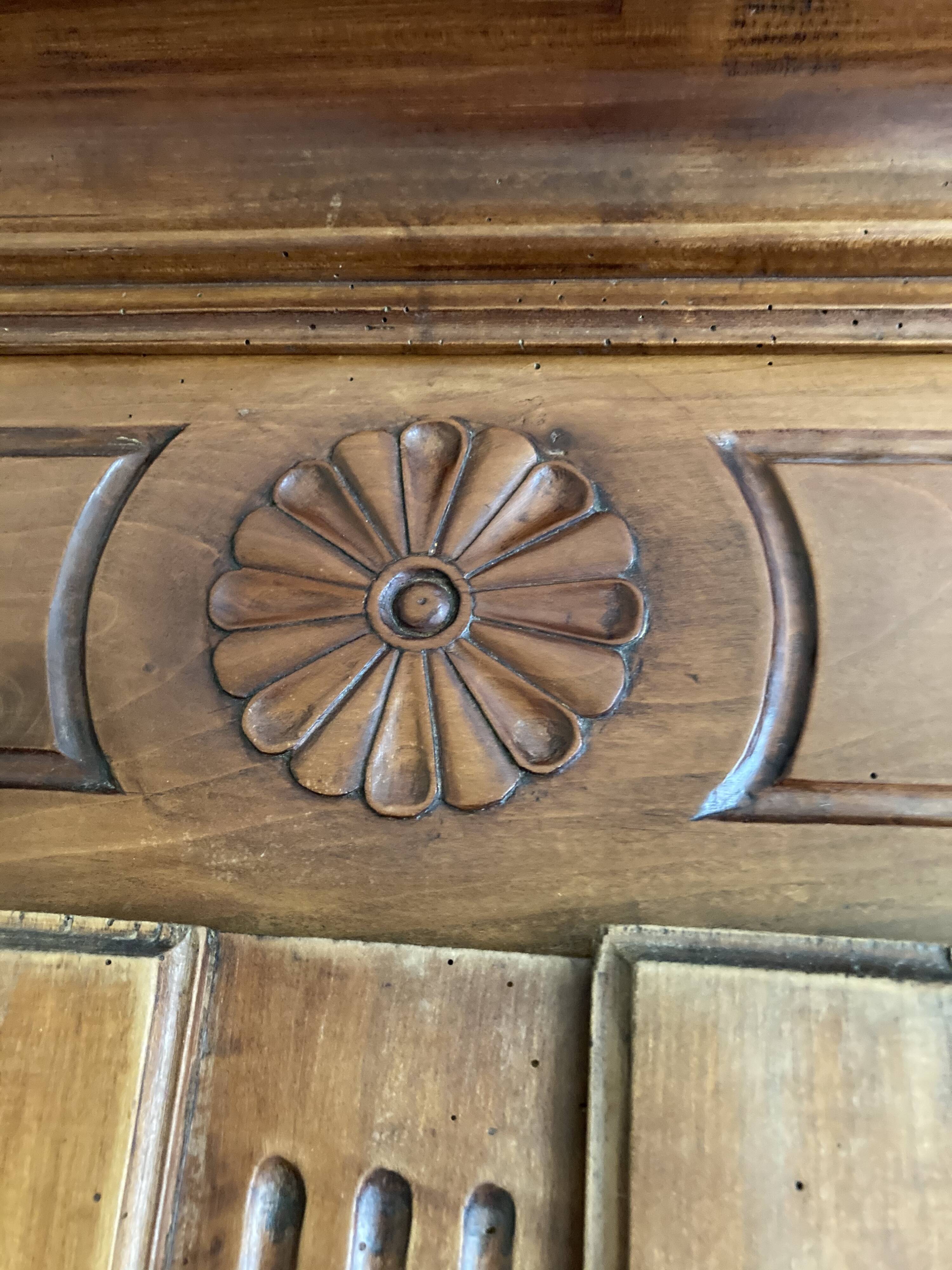 Louis XV cherry cabinet