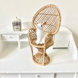 Pair of vintage doll armchairs