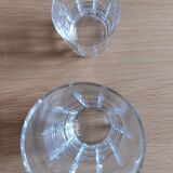 Set of 19 crystal glasses - Lorraine Glassworks