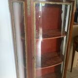Napoleon III Showcase In Mahogany And Chiseled Bronze 20th Century