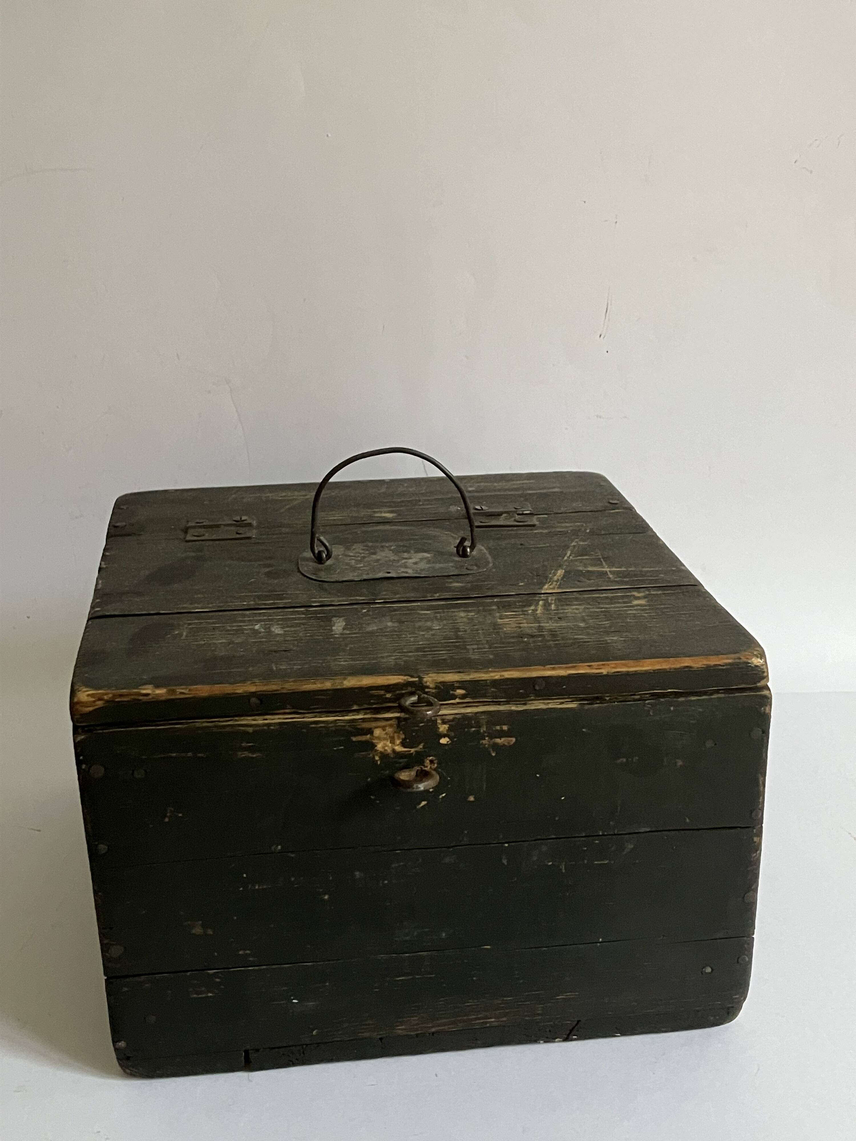 Wooden box, chest