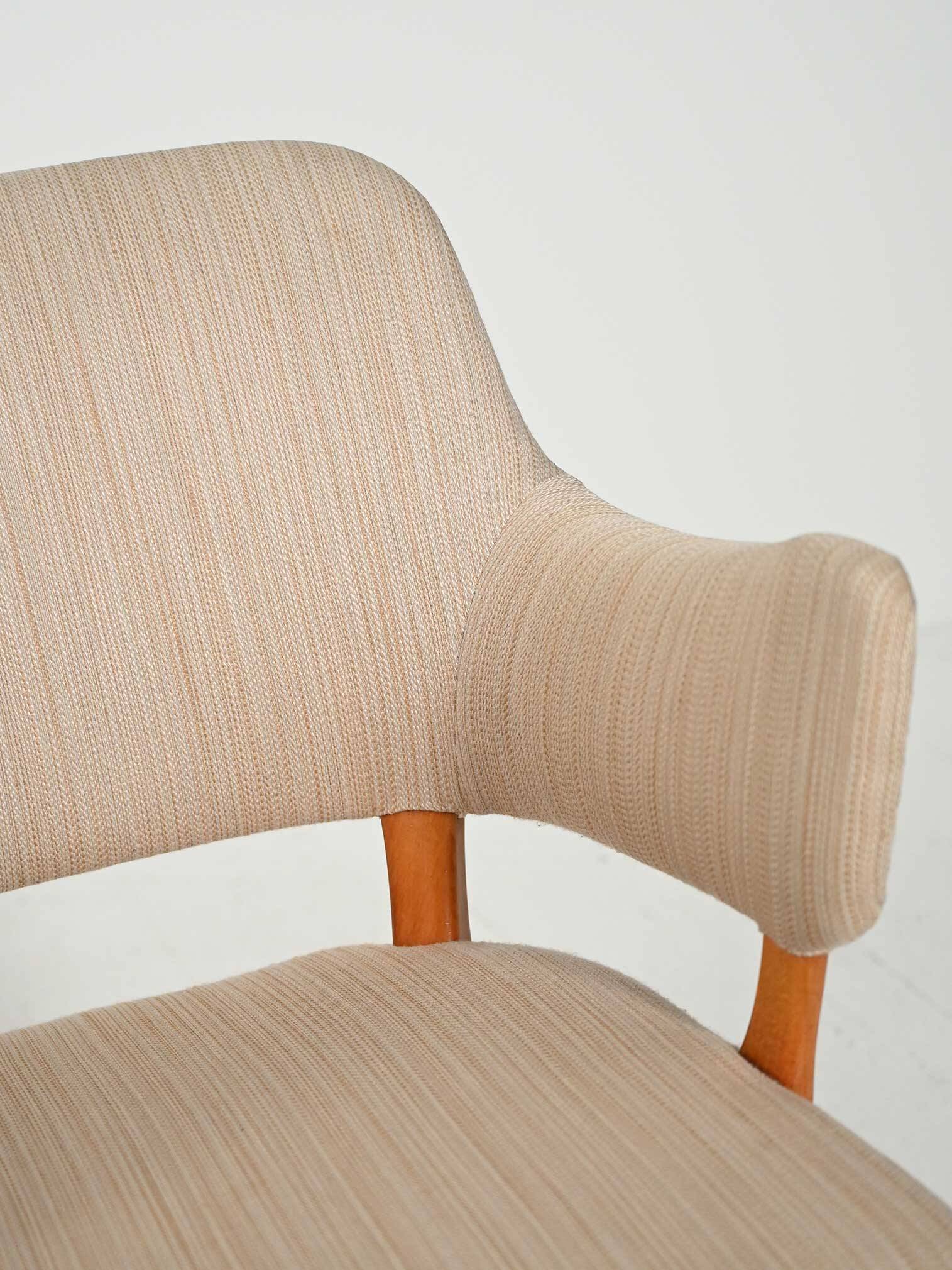 Pair of Swedish “Lata Greven” armchairs by Carl Malmsten