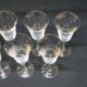 7 Fine Crystal Stemmed Wine or Water Glasses - Baccarat? / Saint Louis?