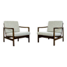 Pair of B-7522 Armchairs by Zenon Bączyk, 1960s