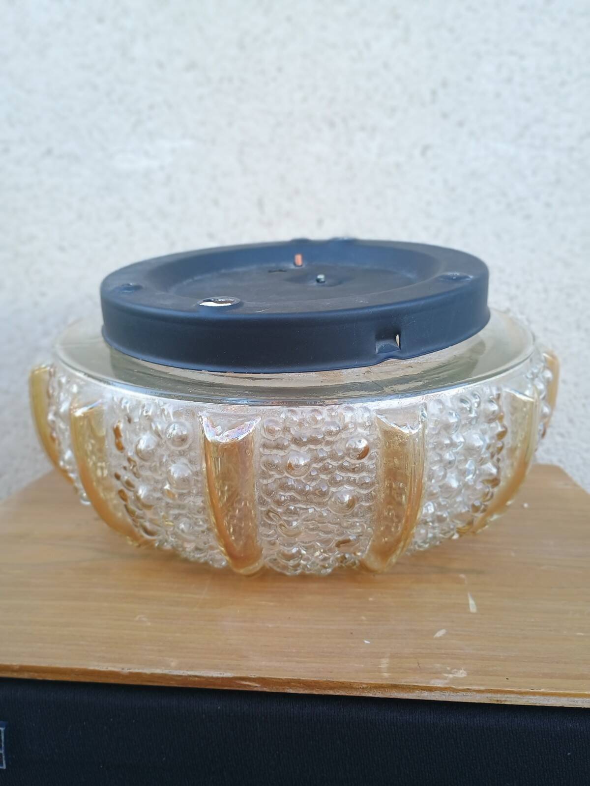 Bamberg Rudolph Zimmermann Bubble Ceiling Light Vintage 70s Hollywood Regency