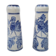 Pair of vases Scandinavian a bird decoration
