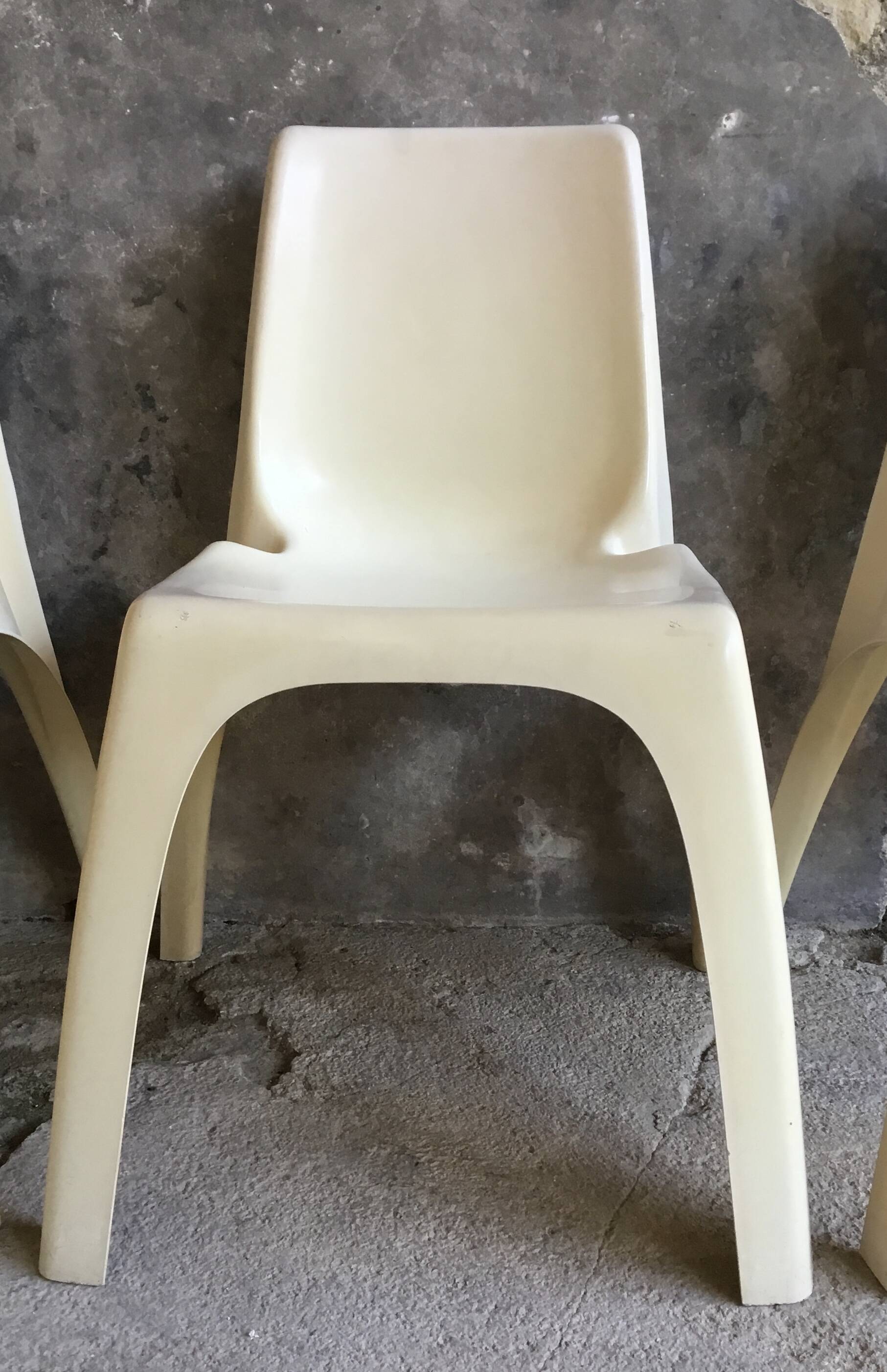 Kartell chair model 4850 design Castiglioni Gaviraghi Lanza made in Italy 1960