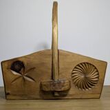 Basket in good vintage Sculpture of Queyras