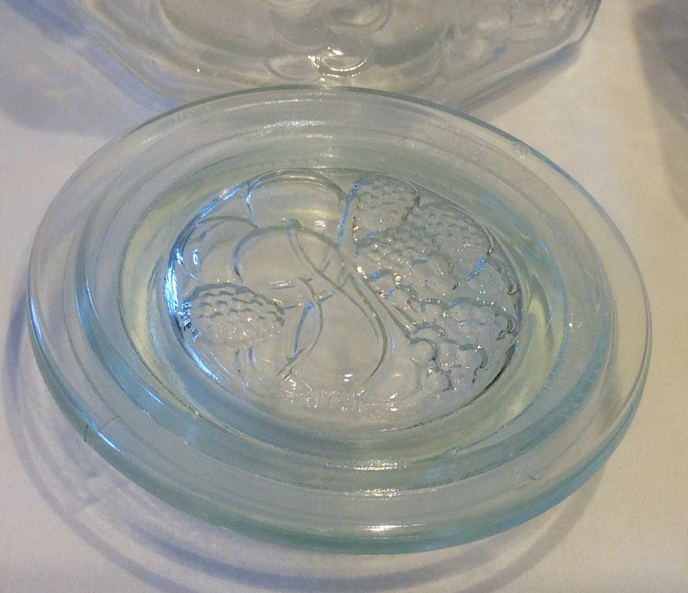 Series of jars fruit emphasis of the 1970s