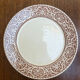 Set of 4 dessert plates Creil & Montereau – Labrador model