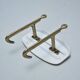 Brass double hook 60