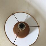 Vintage pine lamp - 70s