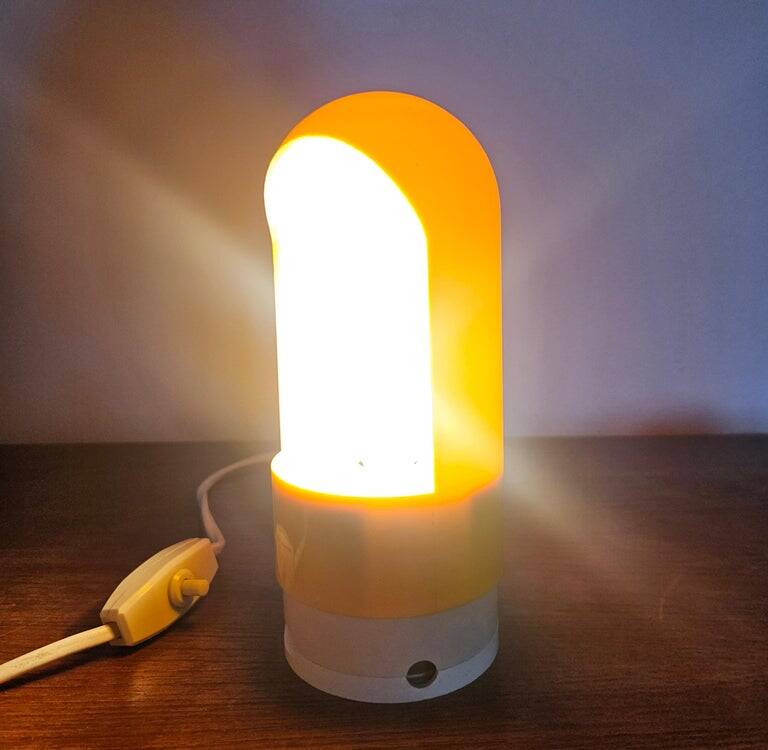 Rare Midcentury Space Age Table or Wall Lamp Astronaut, Italy, 1970s