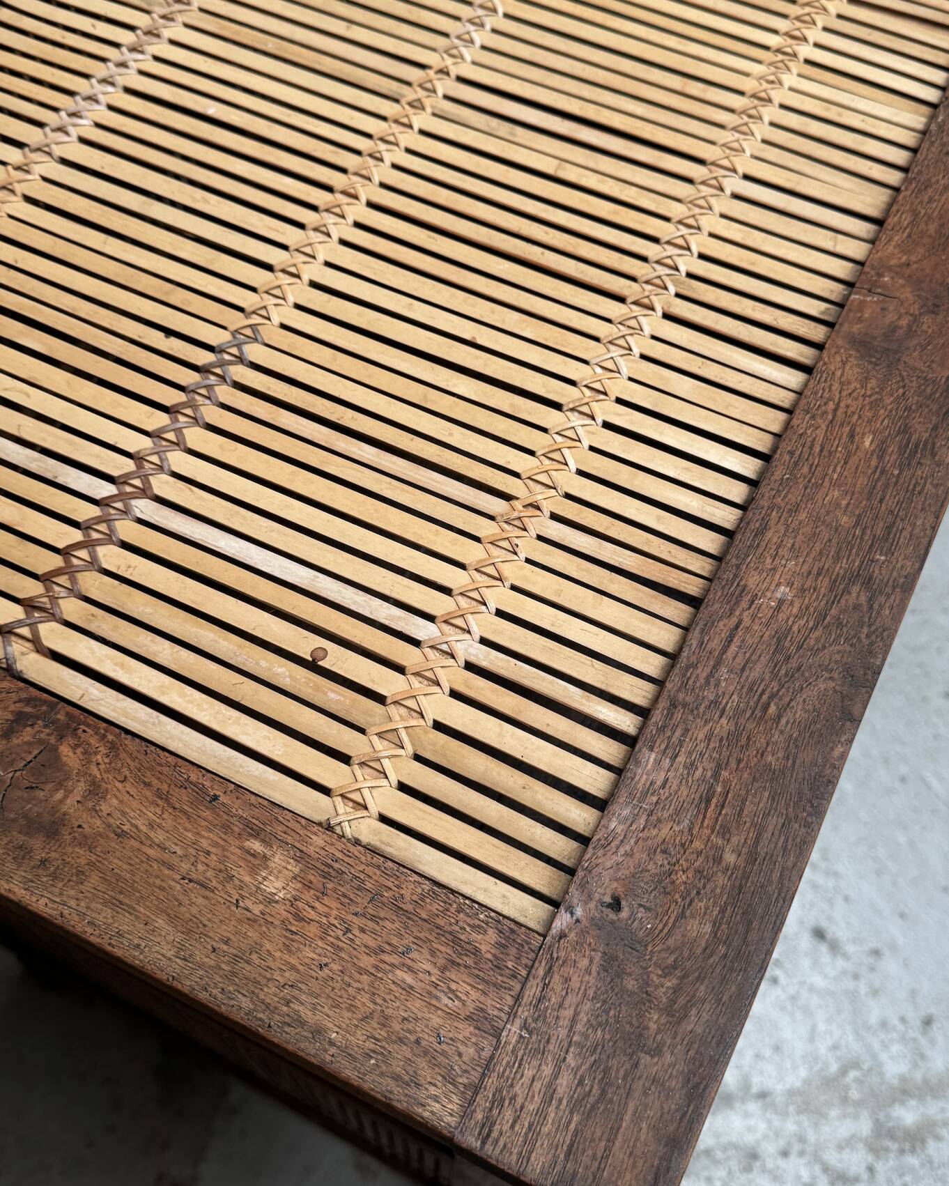 Rattan sideboard