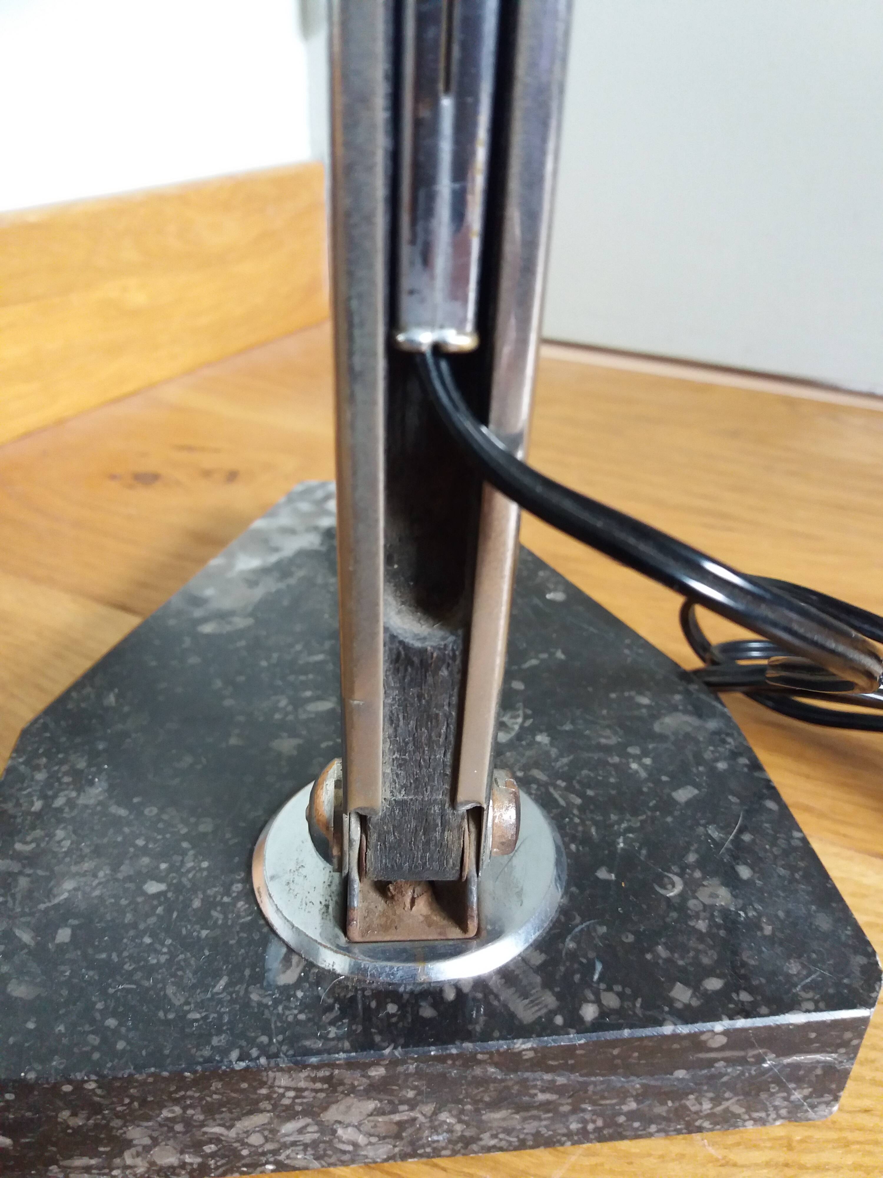 Art Deco “French craftsmanship” articulated lamp