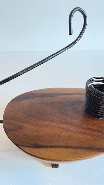 Brutalist vintage candleholder