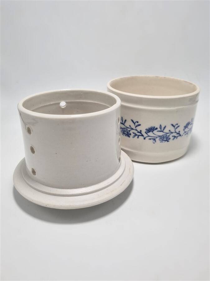 Large water butter dish