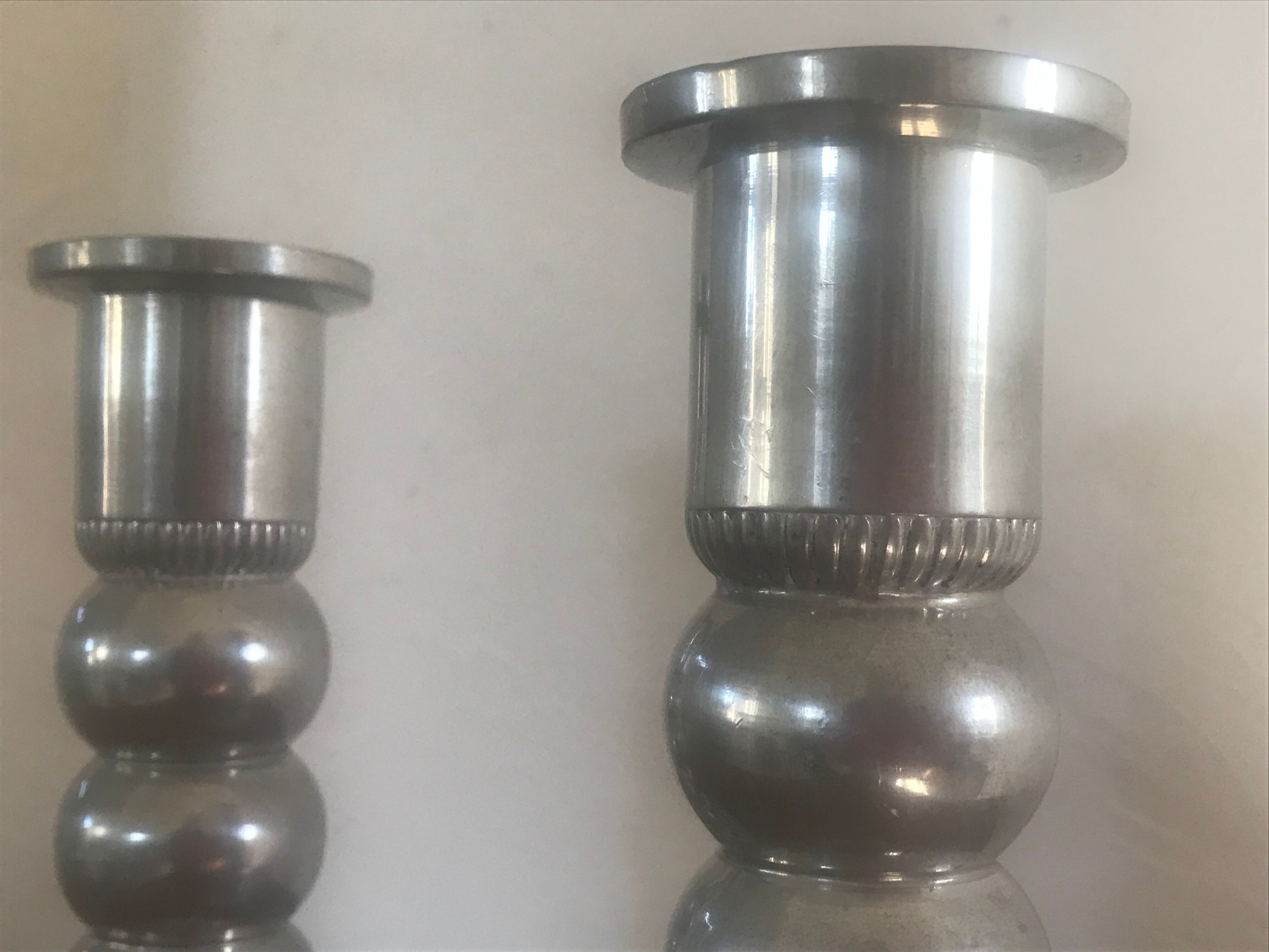 Pair of vintage candlesticks