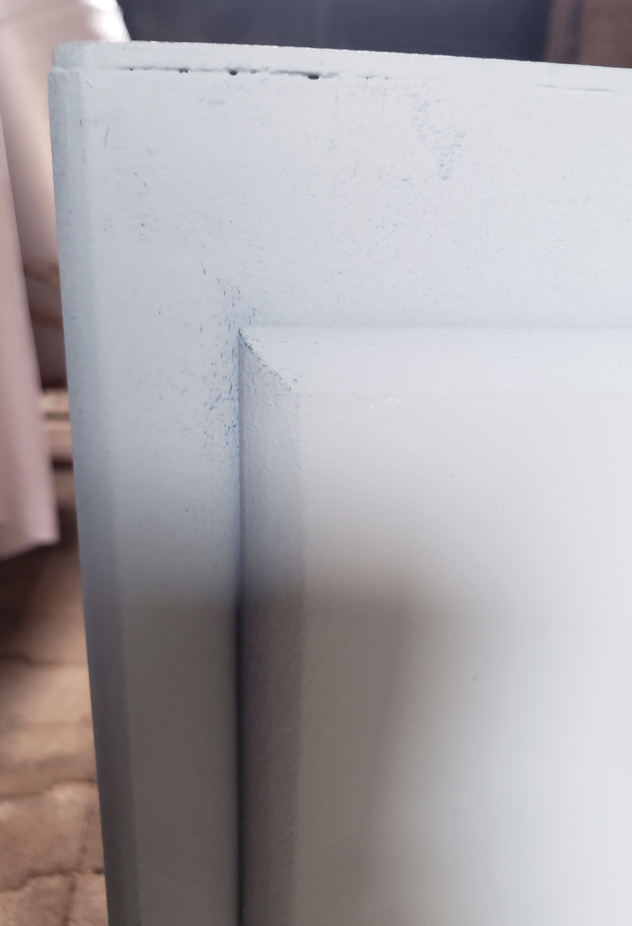 Commode bleue