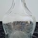 Set of 6 crystal glasses and a carafe