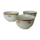 Set of 3 bowls of bavarian porcelain