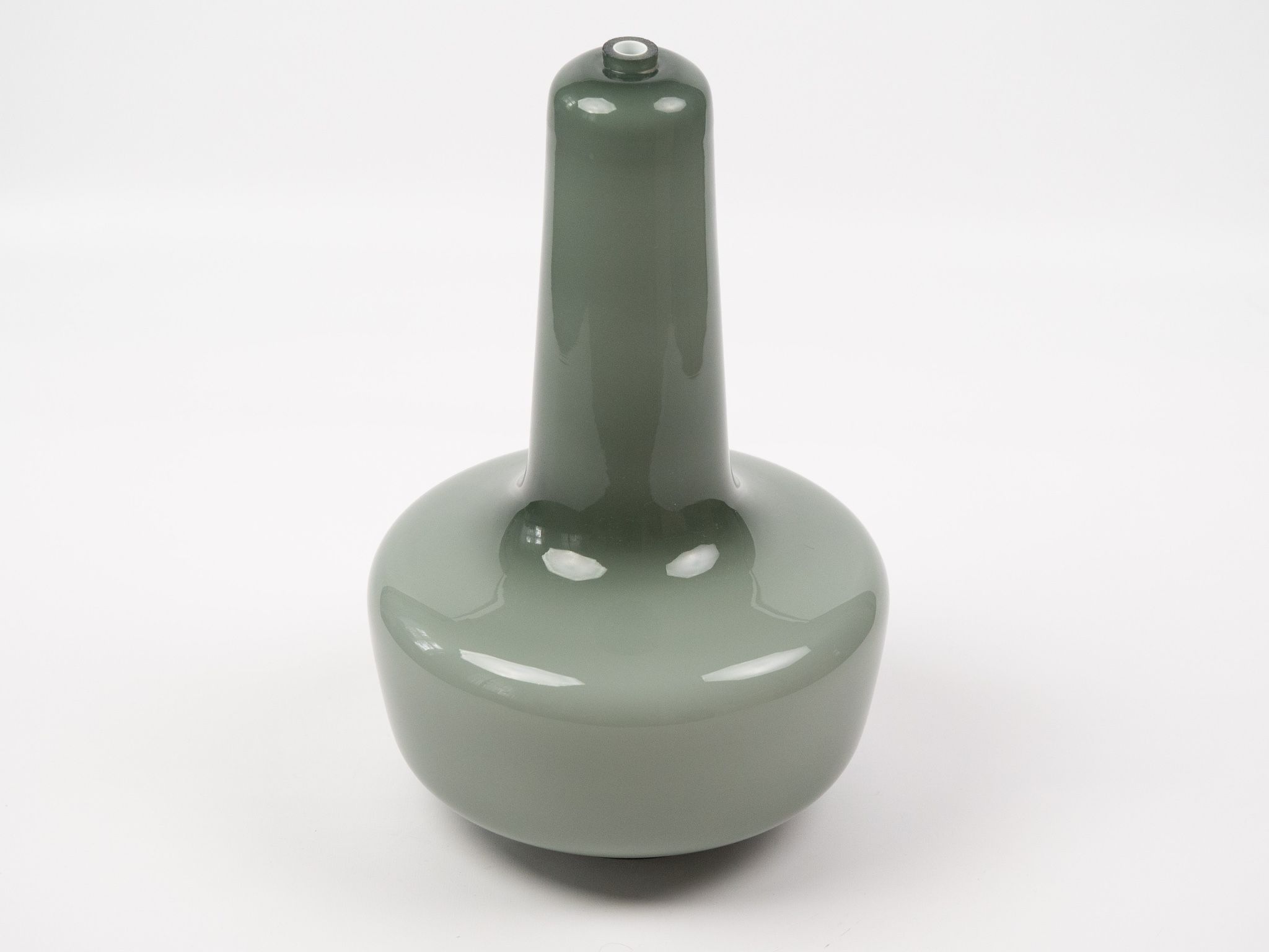 Danish vintage Kreta pendant lamp by Jacob E. Bang, Holmegaard, 1964