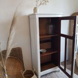 Old white parisian wardrobe