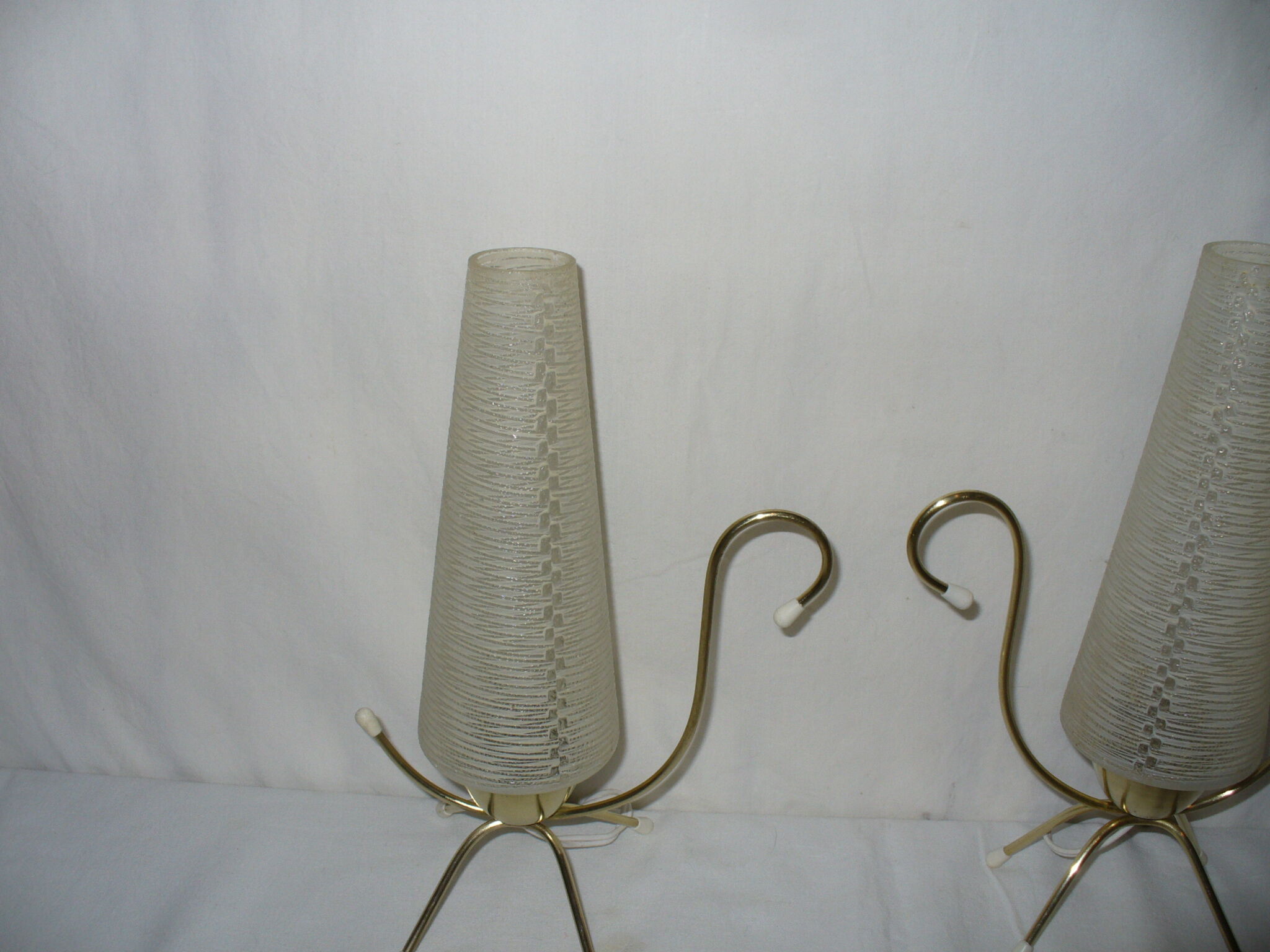 Pair of 1950s lamps