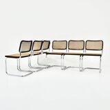 Set of 6 Style B32 Dining Room Chairs by Marcel Breuer