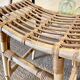 Vintage rattan stool