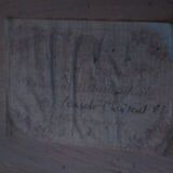 Cherry console with 2 drawers - Louis XV style - cherry wood