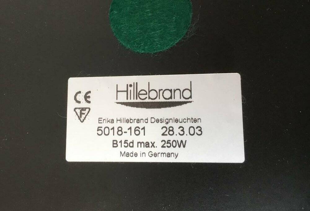Vintage German floor lamp by Hillebrand Lighting, 1980s.