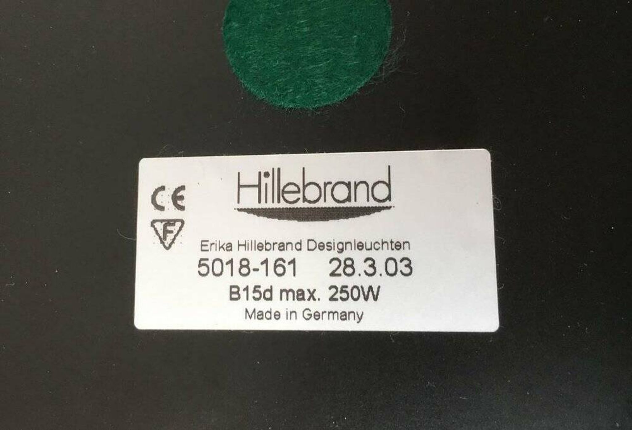 Vintage German floor lamp by Hillebrand Lighting, 1980s.