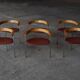 Set of 6 “PK11” chairs by Poul Kjaerholm for E. Kold Christensen, Denmark 1950s