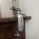 Lampe d'atelier Superchrome à étau , lampe industrielle 2 bras