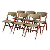 Set of 6 Aska dining chairs by Louis Van Teeffelen